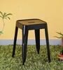 Iero Metal Stool in Black Colour