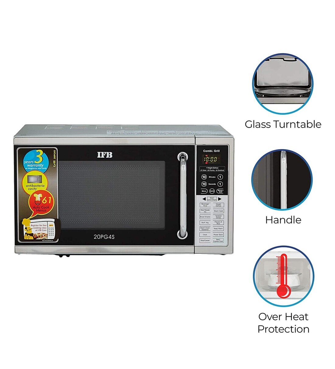 ifb 20l grill microwave oven