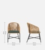 Ignaz Outdoor Chair In Deep Sage Green Colour Ignaz Outdoor Chair In Deep Sage Green Colour
