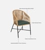 Ignaz Outdoor Chair In Deep Sage Green Colour Ignaz Outdoor Chair In Deep Sage Green Colour