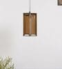 Igor Single Light Ceiling Pendant in Brass Finish