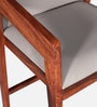 Iha Sheesham Wood Bar Stool In Honey Oak Finish