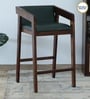 Iha Sheesham Wood Bar Stool In Provincial Teak Finish
