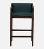 Iha Sheesham Wood Bar Stool In Provincial Teak Finish