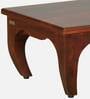 Iha Solid Wood Coffee Table in Scratch Resistant Honey Oak Finish