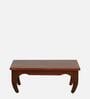 Iha Solid Wood Coffee Table in Scratch Resistant Honey Oak Finish