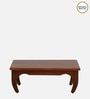 Iha Solid Wood Coffee Table in Scratch Resistant Honey Oak Finish