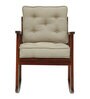 Liverpool Solid Wood Rocking Chair in Honey Oak Finish