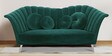 Ikon Velvet 2 Seater Sofa in Dark Green Colour
