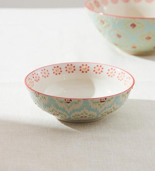 Ikat Fusion Dessert Bowl