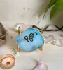 Ik Onkar  Metal Holder with Turquoise Agate