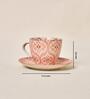 Ikat Fusion Cup & Saucer Set