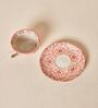 Ikat Fusion Cup & Saucer Set