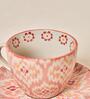 Ikat Fusion Cup & Saucer Set