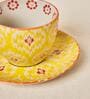 Ikat Fusion Cup & Saucer Set
