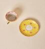 Ikat Fusion Cup & Saucer Set