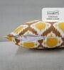 Ikat Print Cotton Cushion Cover