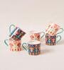 Ikat Tea Mugs Gift Set of 6