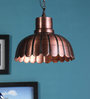 Trieste Ikea Copper Metal Hanging Light