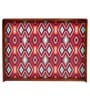 Ikkat Thai Brown Teak Wood & MDF Serving Tray Reinvention factory