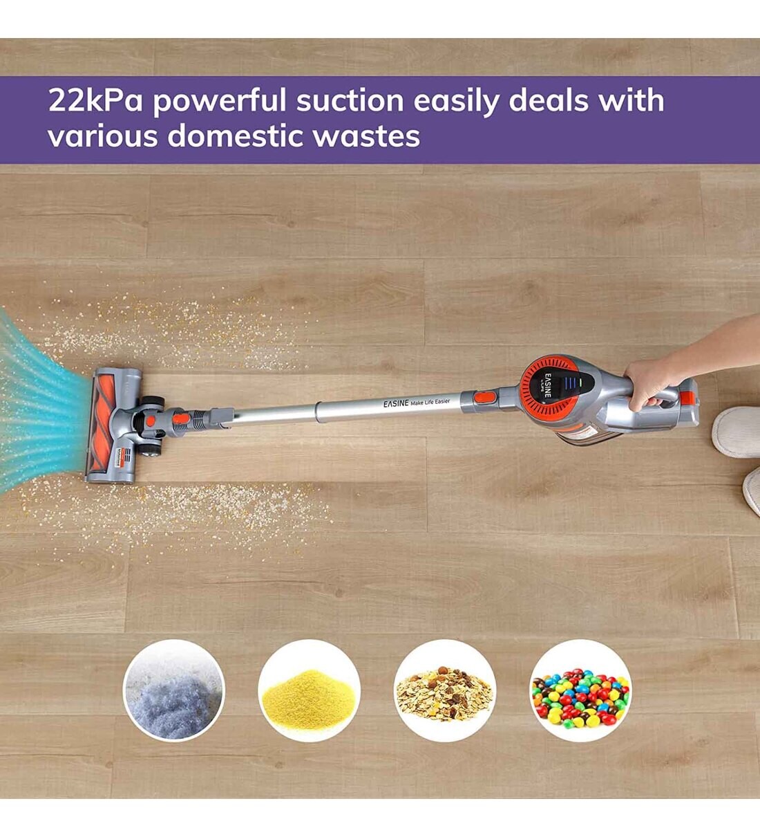 Buy ILIFE EASINE H75 Cordless Stick Vacuum Cleaner Online Stick