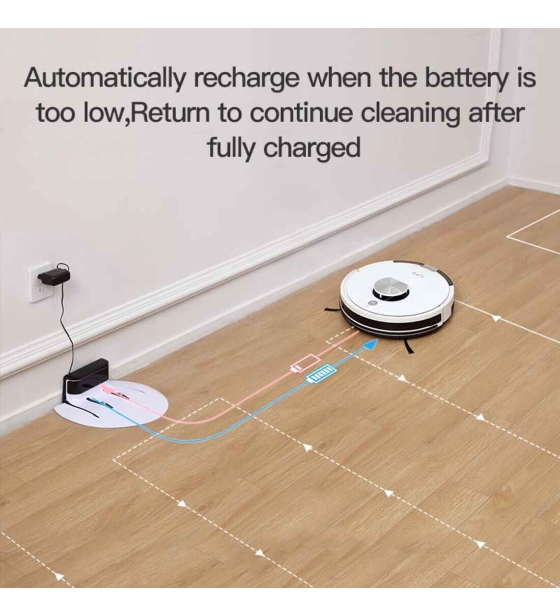 Buy ILIFE L100 Dry & Wet Lidar Robotic Vacuum Cleaner with Laser Navigation Online Robotic