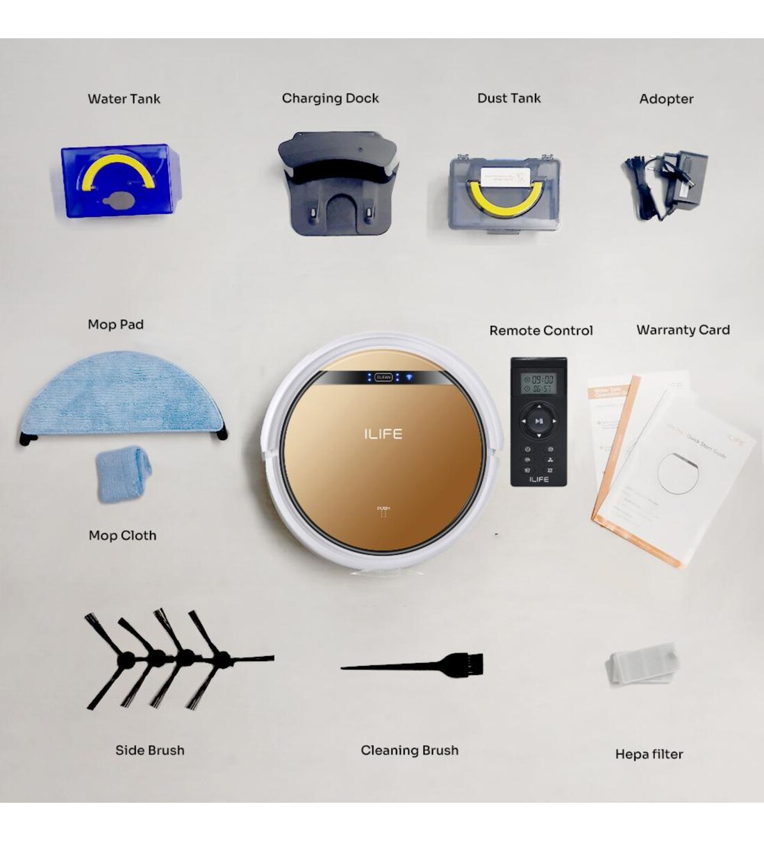 Buy ILIFE V5x Robotic Vacuum Cleaner specially designed for hardfloor