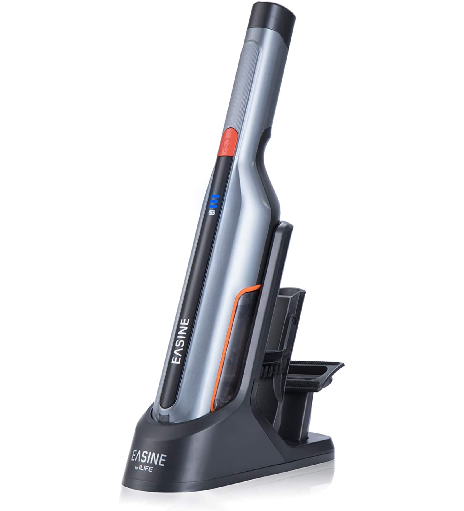 ILIFE M50 Handheld Vacuum Cleaner With Powerful Suction, Portable, Built-in LED Lights, Suitable for Various Surfaces (Grey)
