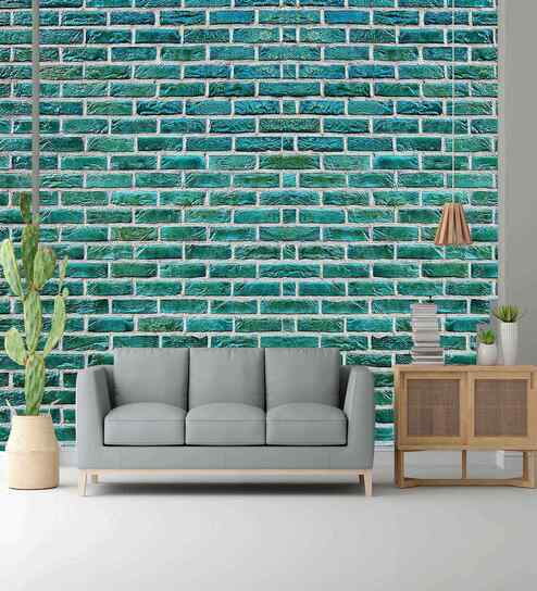 Illuminating Emerald Design Subtle Elegance Modern Style Wallpaper