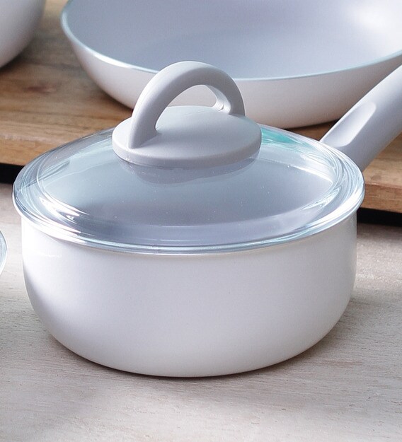 white non stick cookware set