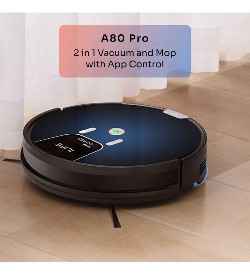 Buy ILIFE A80 Pro, Smart 2in1 Dry & Wet Robotic Vacuum Cleaner Online