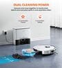 ILIFE A30 Pro Robot Vacuum Cleaner with LiDAR Navigation, Self-Empty Station, 13000Pa Suction, Vacuum & Mop, Customised Cleaning, Y- Shape, Ideal for All Floors, App, Voice & Remote