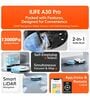 ILIFE A30 Pro Robot Vacuum Cleaner with LiDAR Navigation, Self-Empty Station, 13000Pa Suction, Vacuum & Mop, Customised Cleaning, Y- Shape, Ideal for All Floors, App, Voice & Remote