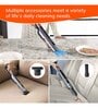 ILIFE M50 Handheld Vacuum Cleaner With Powerful Suction, Portable, Built-in LED Lights, Suitable for Various Surfaces (Grey)