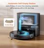 ILIFE T20s Ultra Self-Emptying Robotic Vacuum Cleaner with Upgraded 25,000Pa Strong Suction, LiDAR Navigation, Simultaneous Vacuum and Mop, 5200mAh Battery, Multi Floor Mapping, Customised Cleaning, Y Shape Mopping, App, Voice and Remote Control