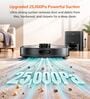 ILIFE T20s Ultra Self-Emptying Robotic Vacuum Cleaner with Upgraded 25,000Pa Strong Suction, LiDAR Navigation, Simultaneous Vacuum and Mop, 5200mAh Battery, Multi Floor Mapping, Customised Cleaning, Y Shape Mopping, App, Voice and Remote Control