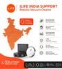 ILIFE T20s Ultra Self-Emptying Robotic Vacuum Cleaner with Upgraded 25,000Pa Strong Suction, LiDAR Navigation, Simultaneous Vacuum and Mop, 5200mAh Battery, Multi Floor Mapping, Customised Cleaning, Y Shape Mopping, App, Voice and Remote Control