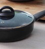 Stone Coated Non Stick Induction Friendly Deep Frying Pan with Lid
