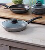 Stone Coated Non-Stick Frying Pan with Lid