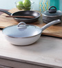 Ceramic Coated Non Stick Wok with Lid