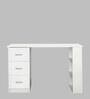 Ilma Writing Table in White Finish