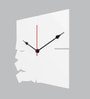 Ilse Engineered Wood White Wall Clock