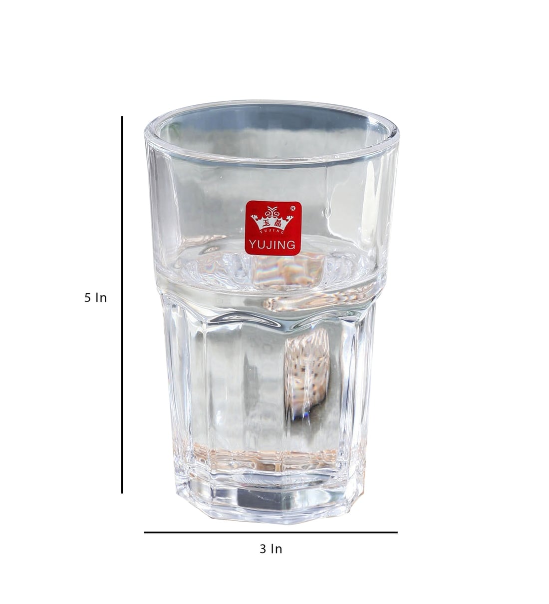 Joy2u Pack of 6 Glass (pack of 6) yujing glass tea cup set 170 ml Price in  India - Buy Joy2u Pack of 6 Glass (pack of 6) yujing glass tea cup