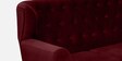 Imelda Velvet 3 Seater Sofa in Berry Red Colour