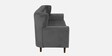Imelda Velvet 3 Seater Sofa In Fossil Grey Colour