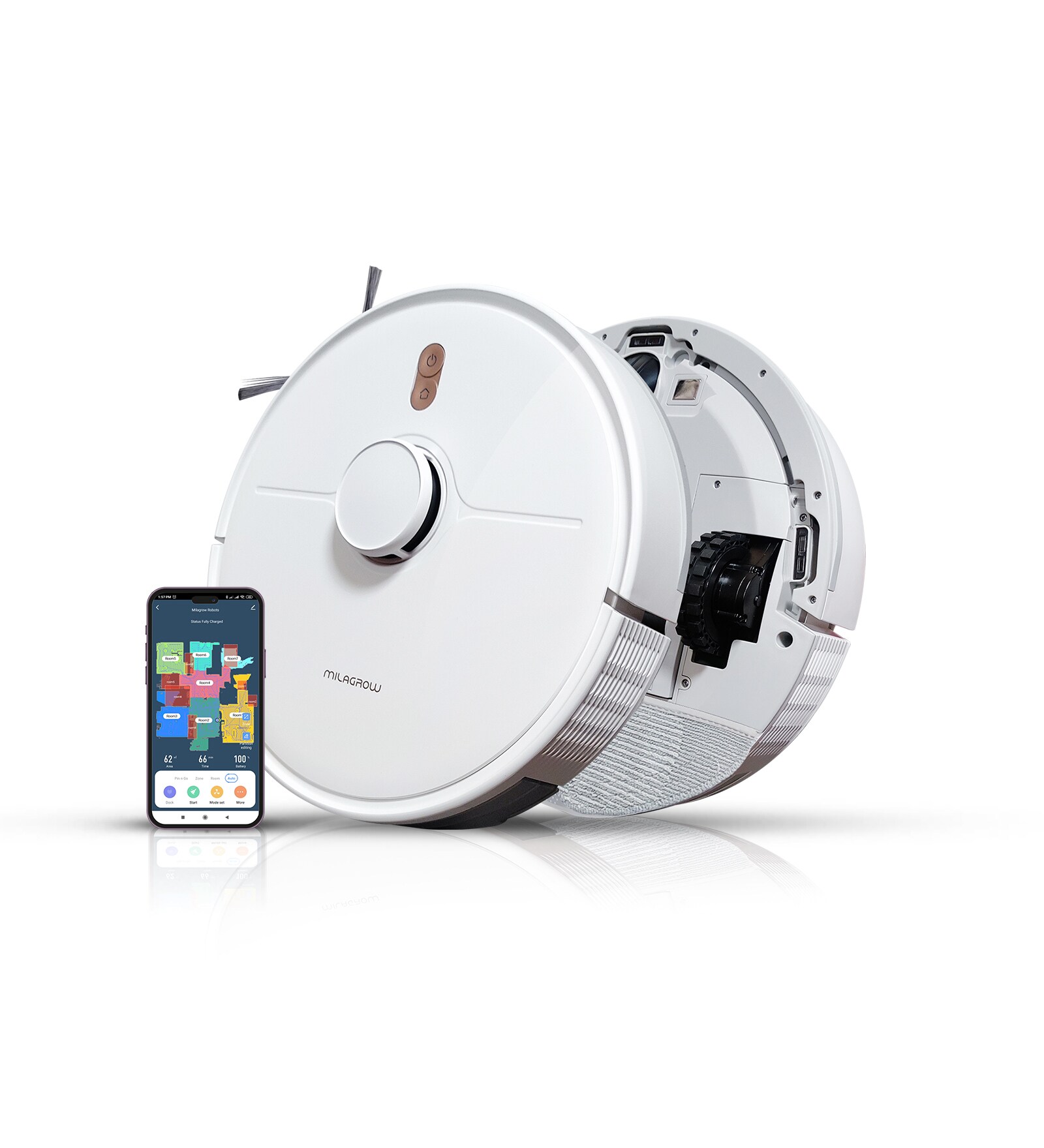 Imap 14 Neo Smart 2-In-1 Wet & Dry Robotic Vacuum Cleaner