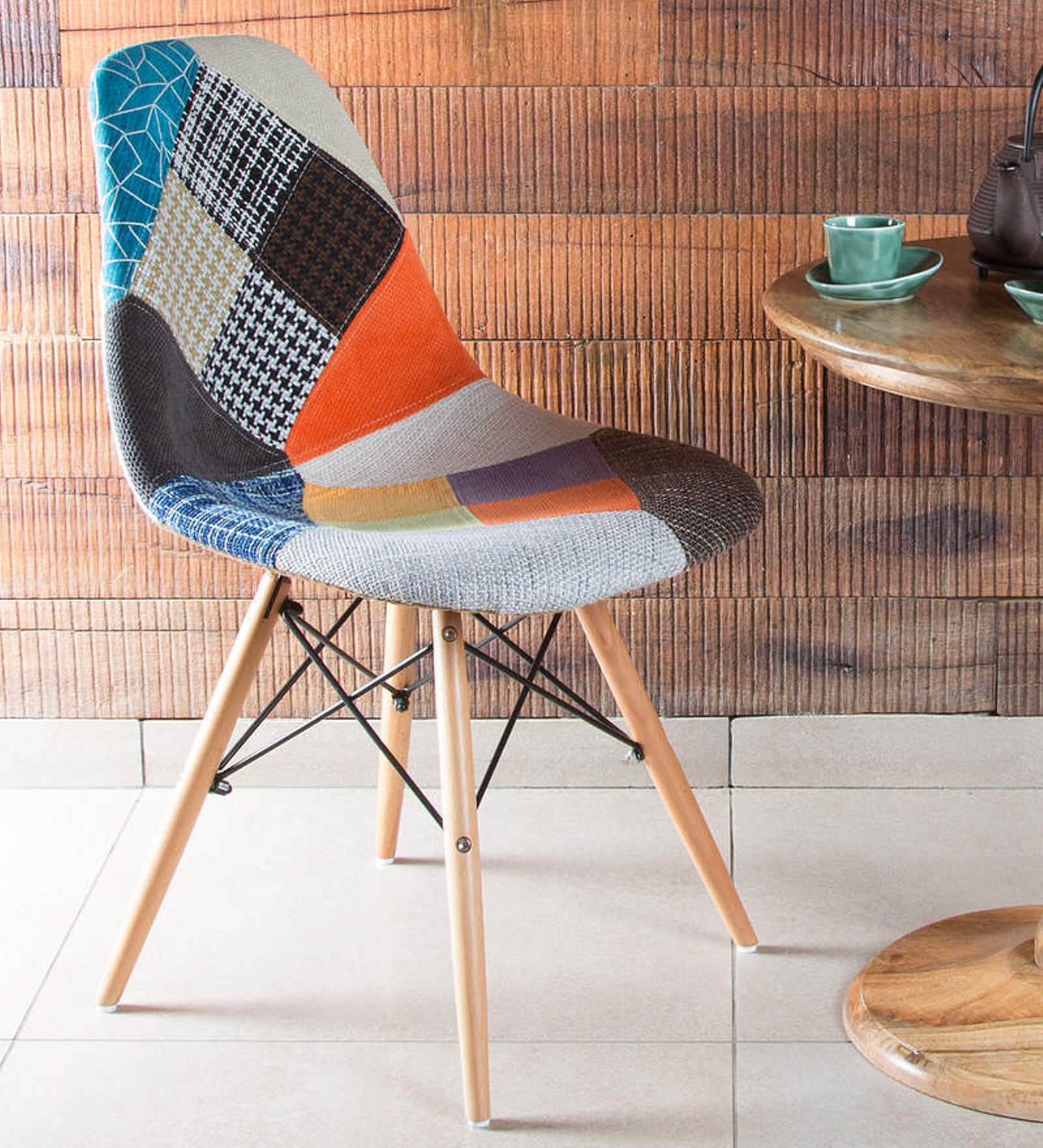 Buy Imogen Cushion Chair in Multi Colour on Rent Online Accent Chairs