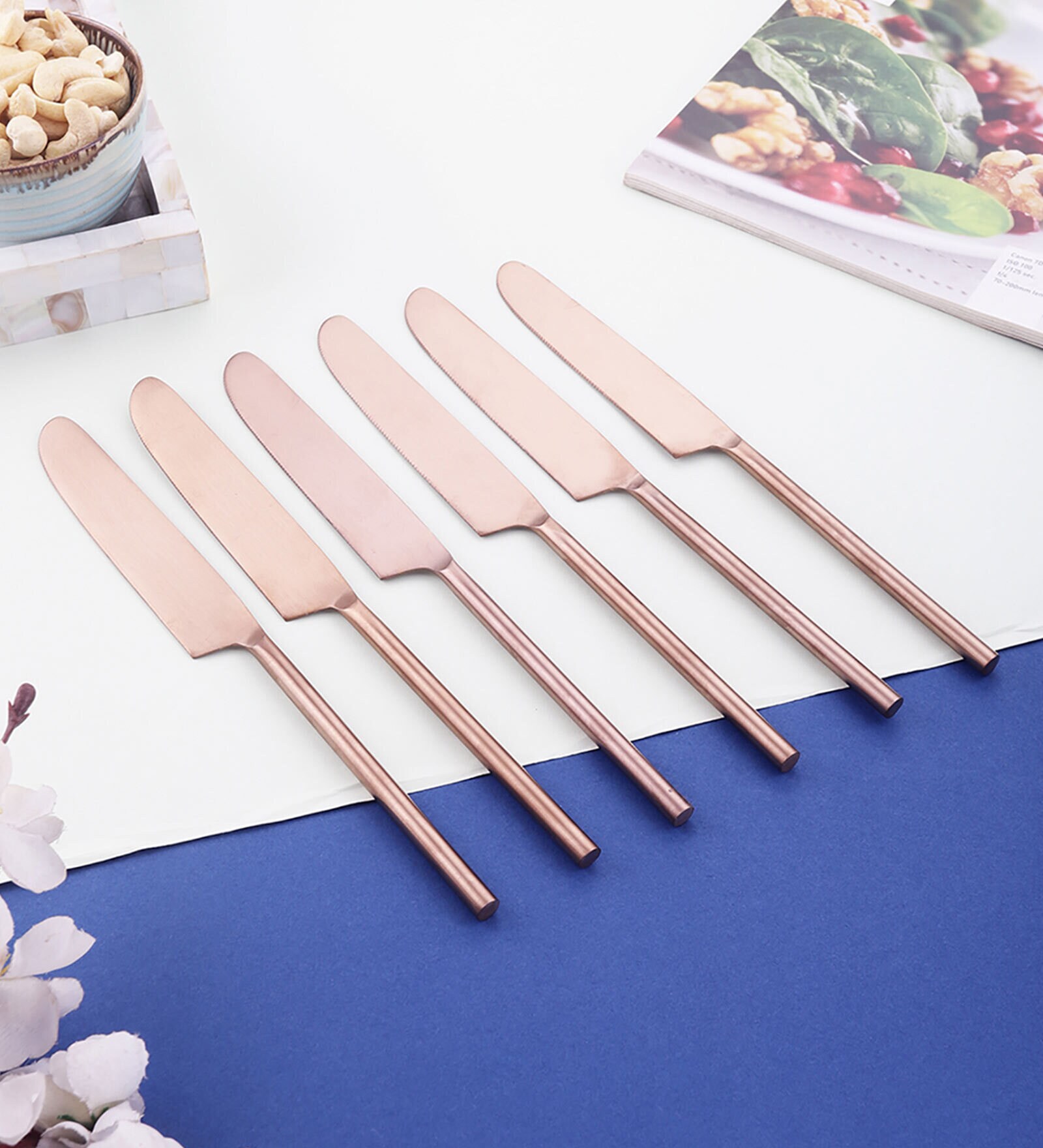 Imperial Gold Stainless Steel (Set of 6) Knife Set
