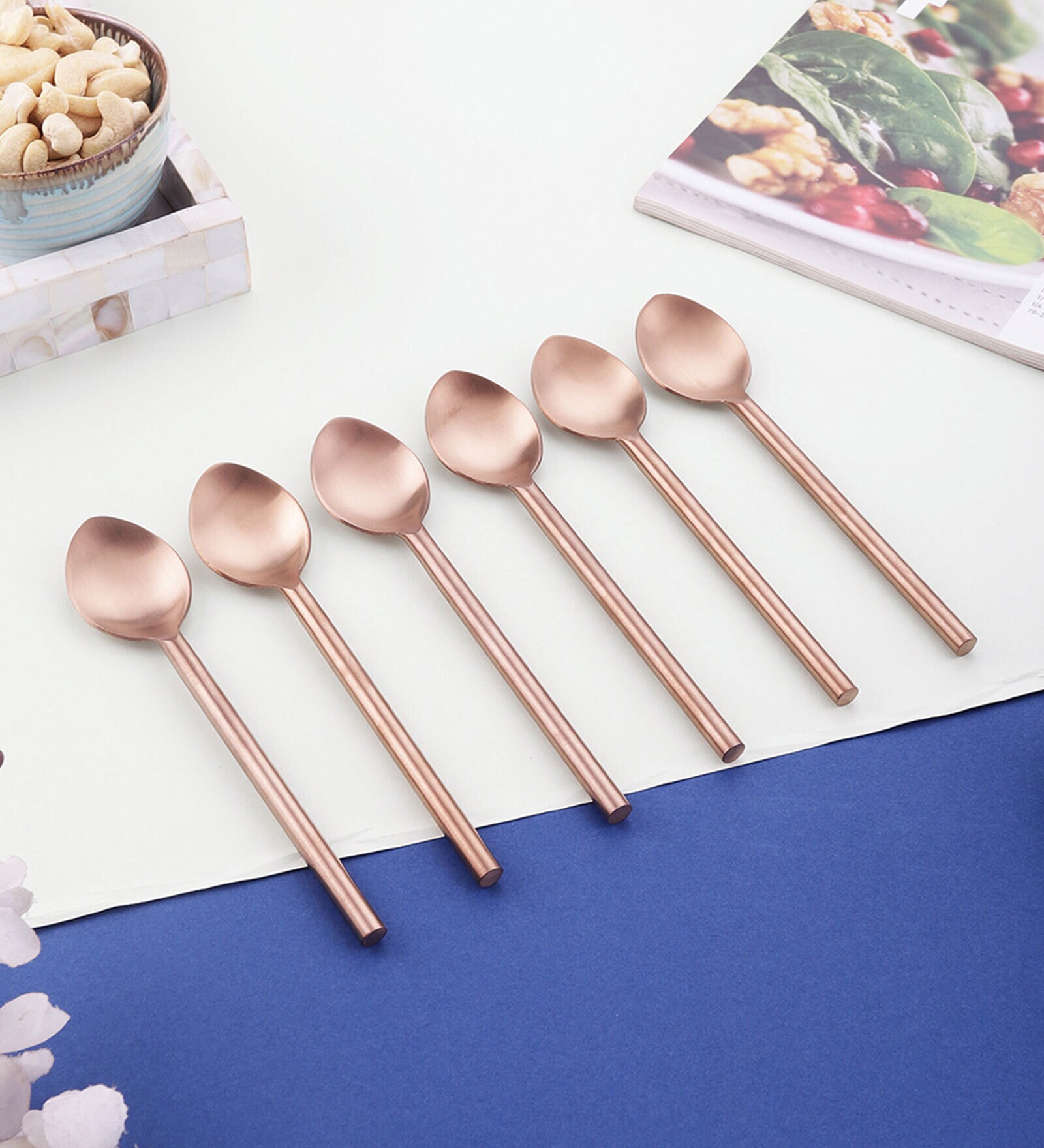 Imperial Brown Stainless Steel (Set of 6) Tea Spoon