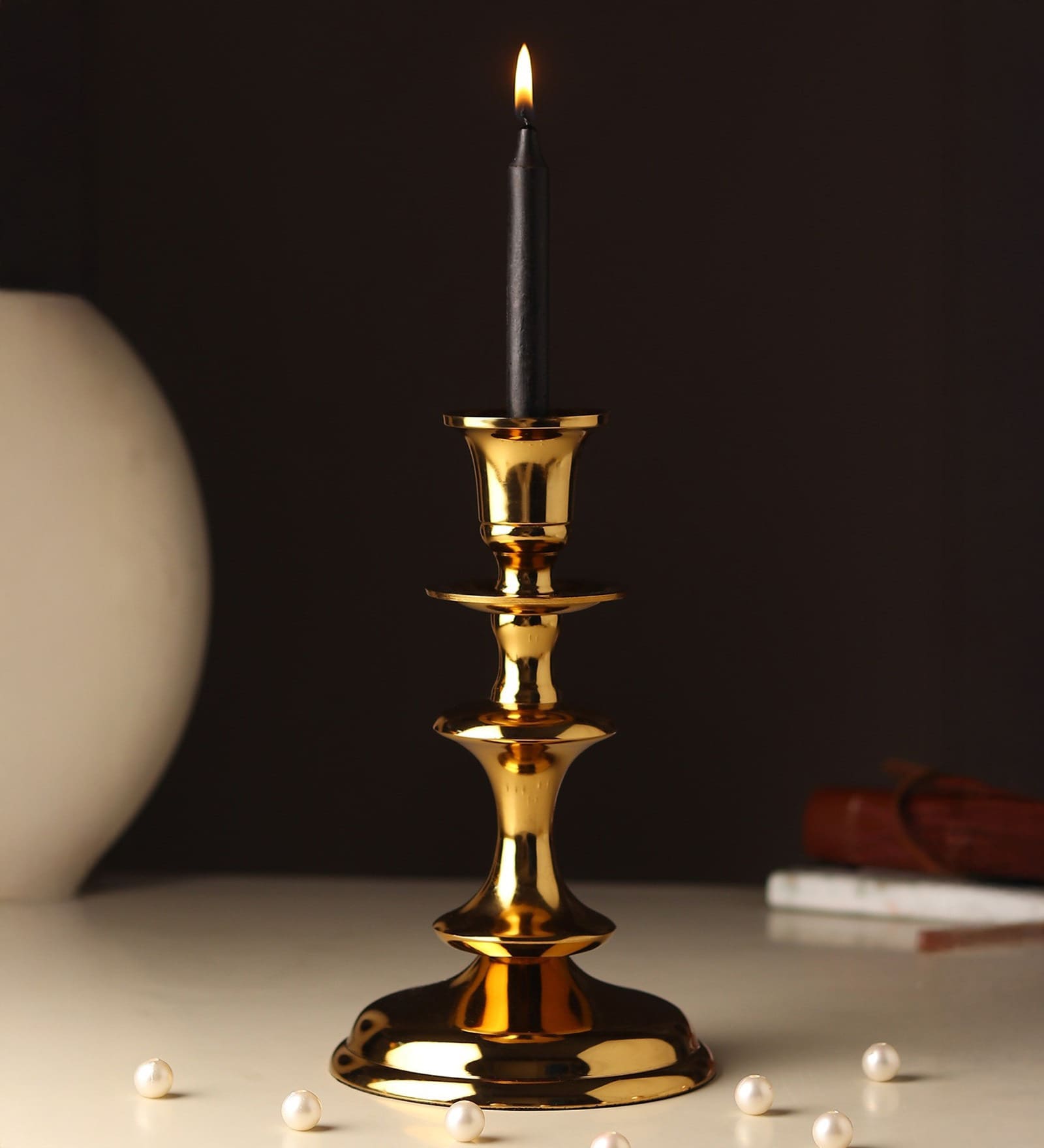 Imperium Solo Petite Gold Candle Holder